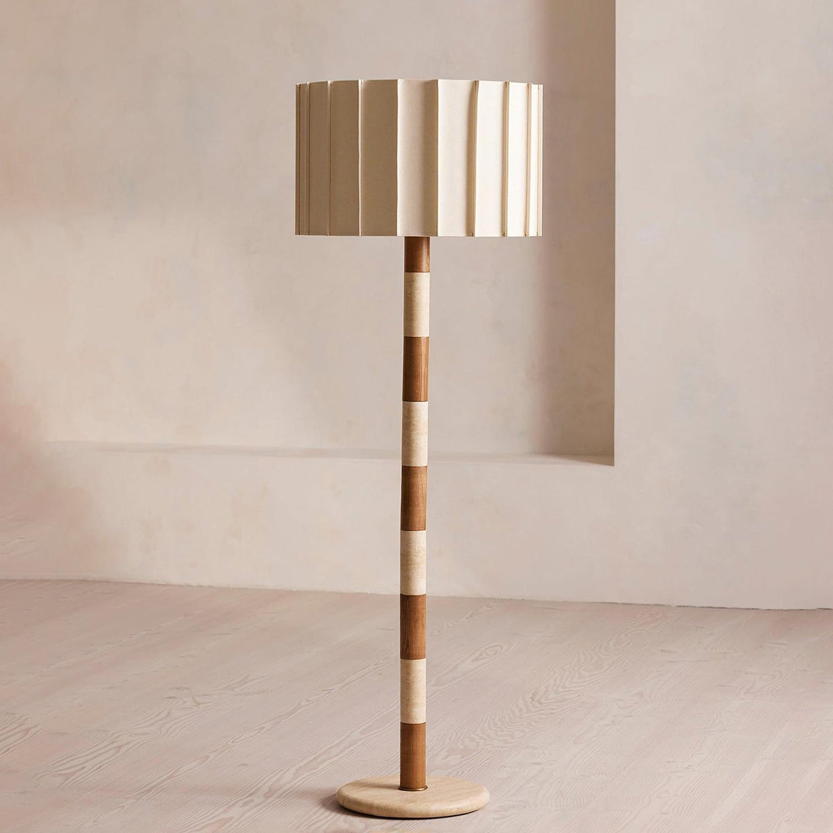 Vrys Travertin Lampadaire Rayé