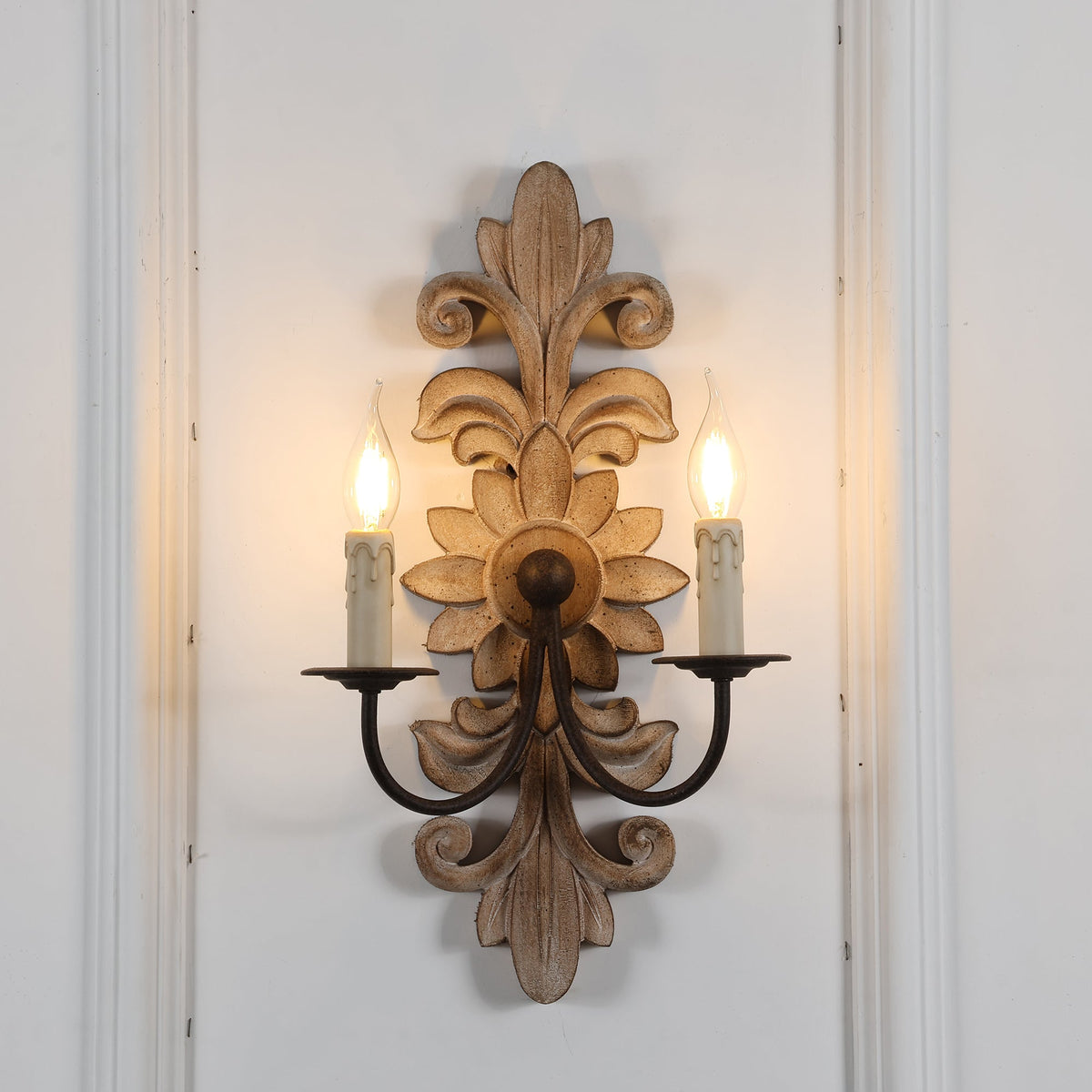 Sorexon Postmodern Luxe Métal Applique Murale-Cielum