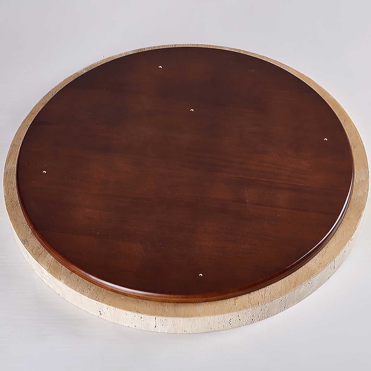 Tarivenx Lampe de Plafond Ronde Travertin Minimaliste Moderne-Cielum