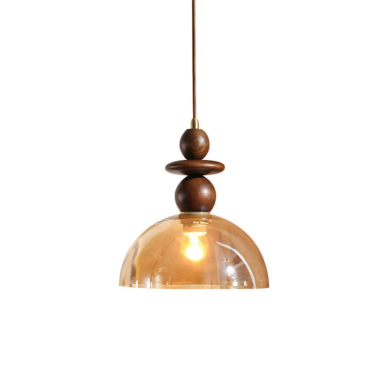 Diagram showing the dimensions of the single Valeska Pendant Light.