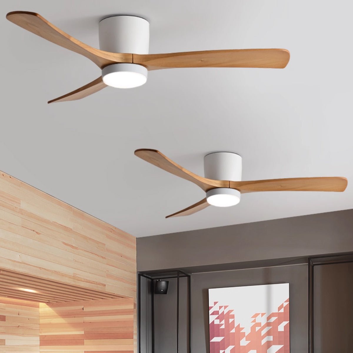 Miroise Ventilateur de Plafond avec Éclairage