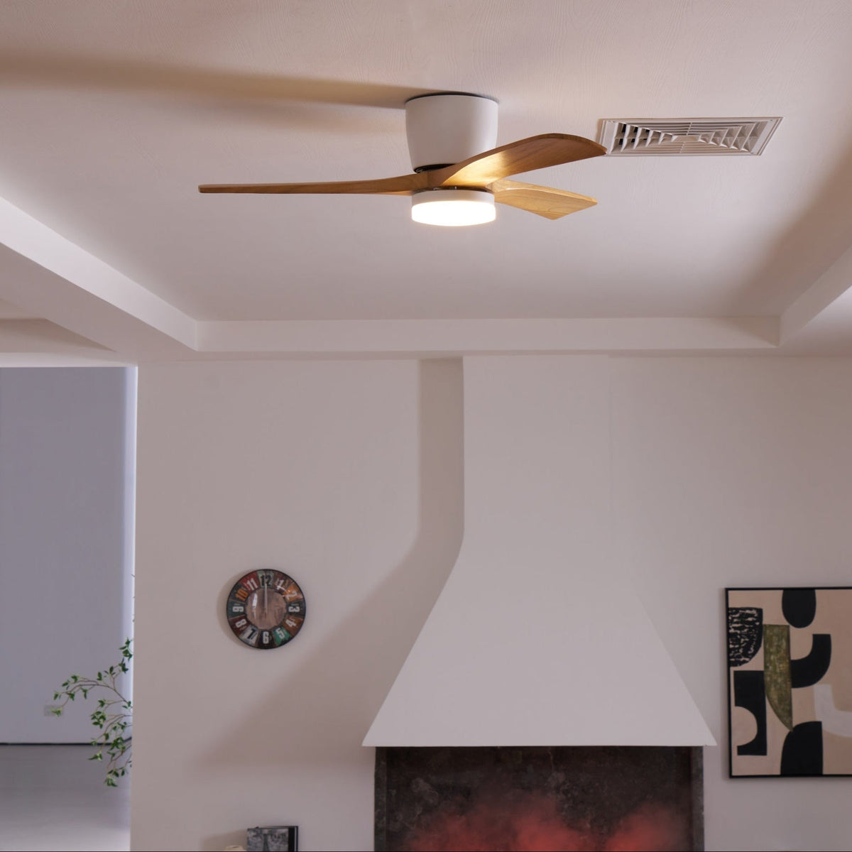 Miroise Ventilateur de Plafond avec Éclairage