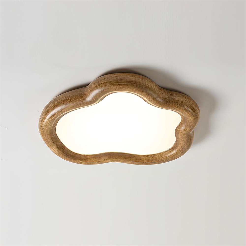 Kirixelon Lampe Plafonnier en Bois Nuage-Cielum