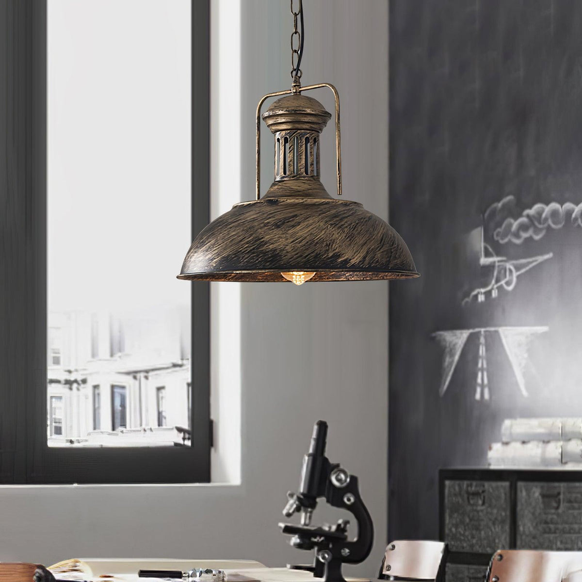 Mavell Suspension Vintage Industrielle