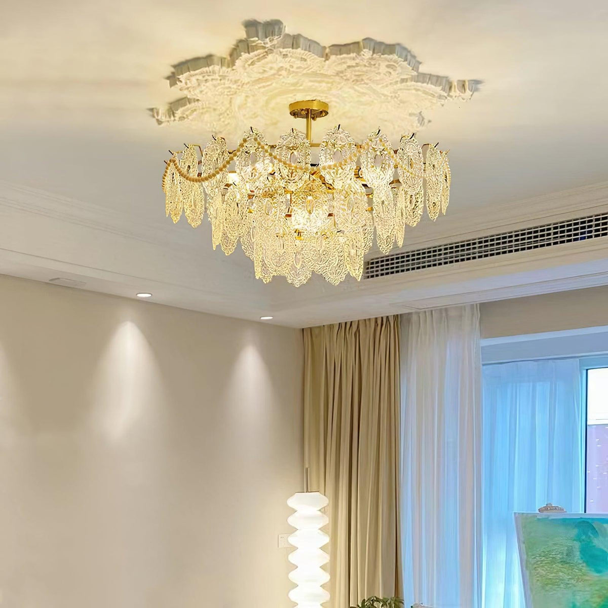 Evelo Lustre Vague Perle Or Moderne-Cielum