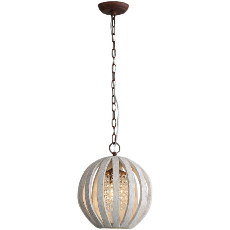 Sylaette Suspension en Bois Globe