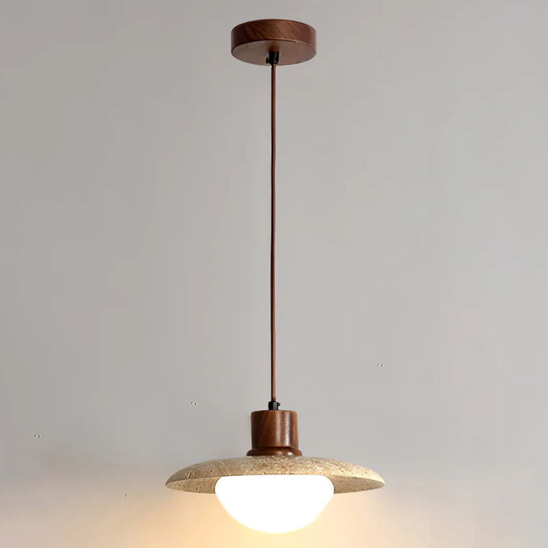 Ritta Travertine Pendant Light Six Style-Neutral Decor