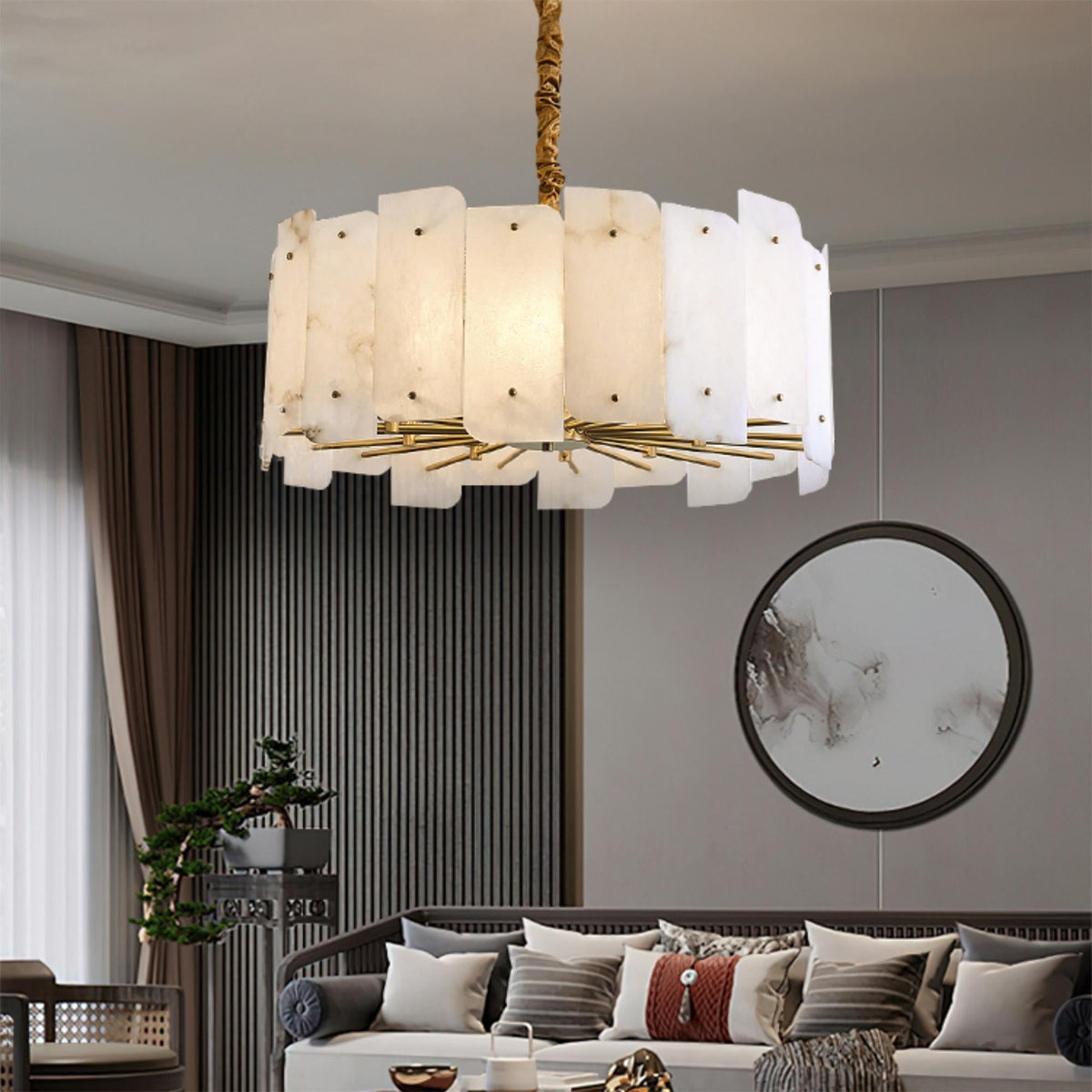 Clareon Lustre Albâtre Superposé Luxe Postmoderne