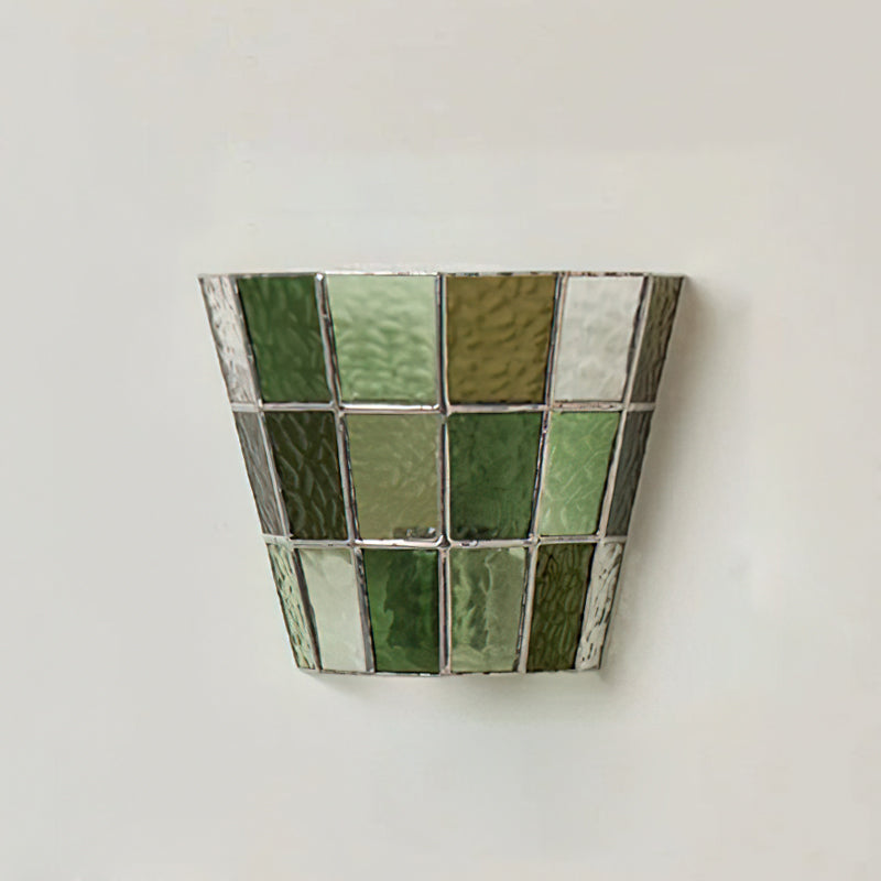 Saffrienne Applique Murale en Verre