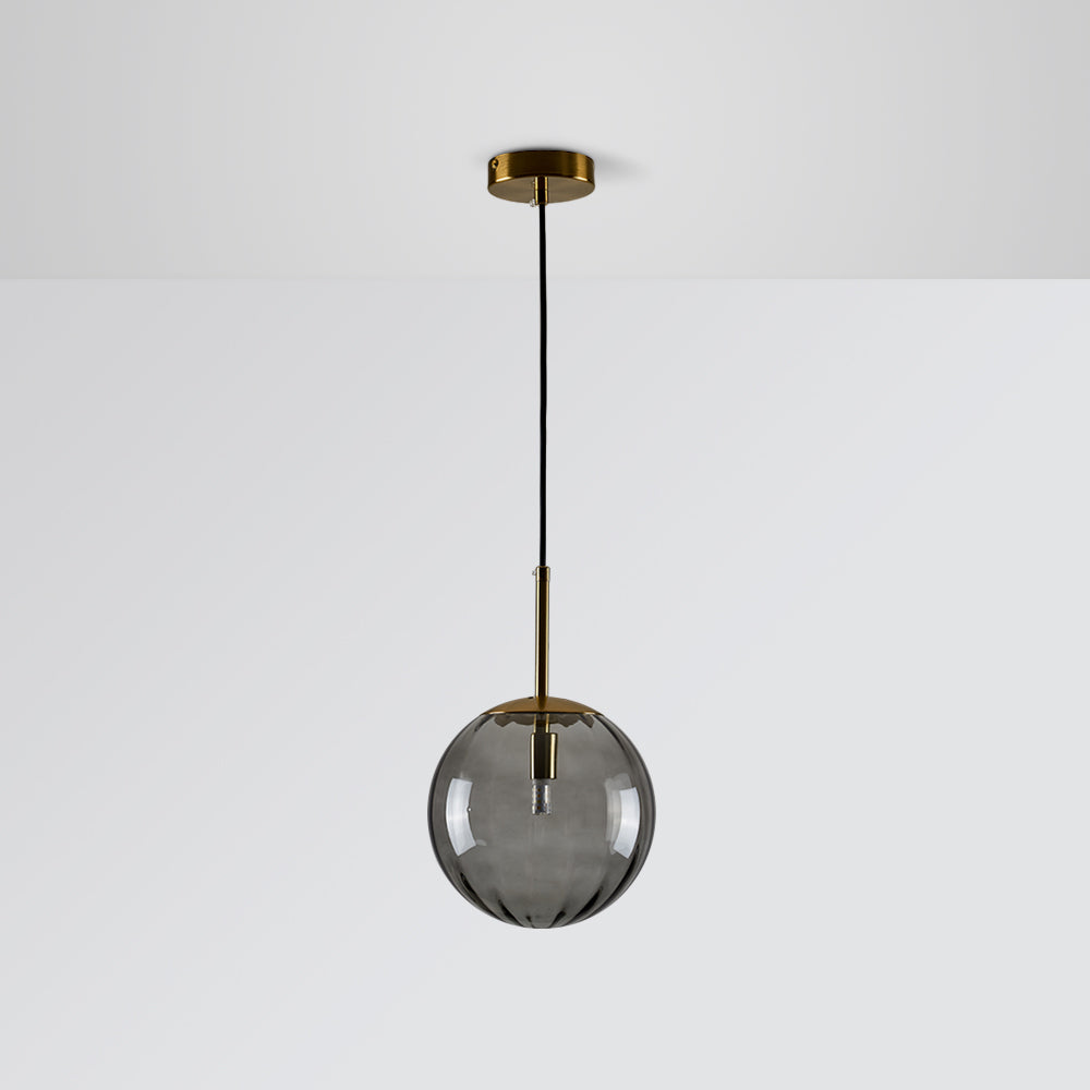 Sevenel Suspension Boule Moderne Métal/Verre-Cielum