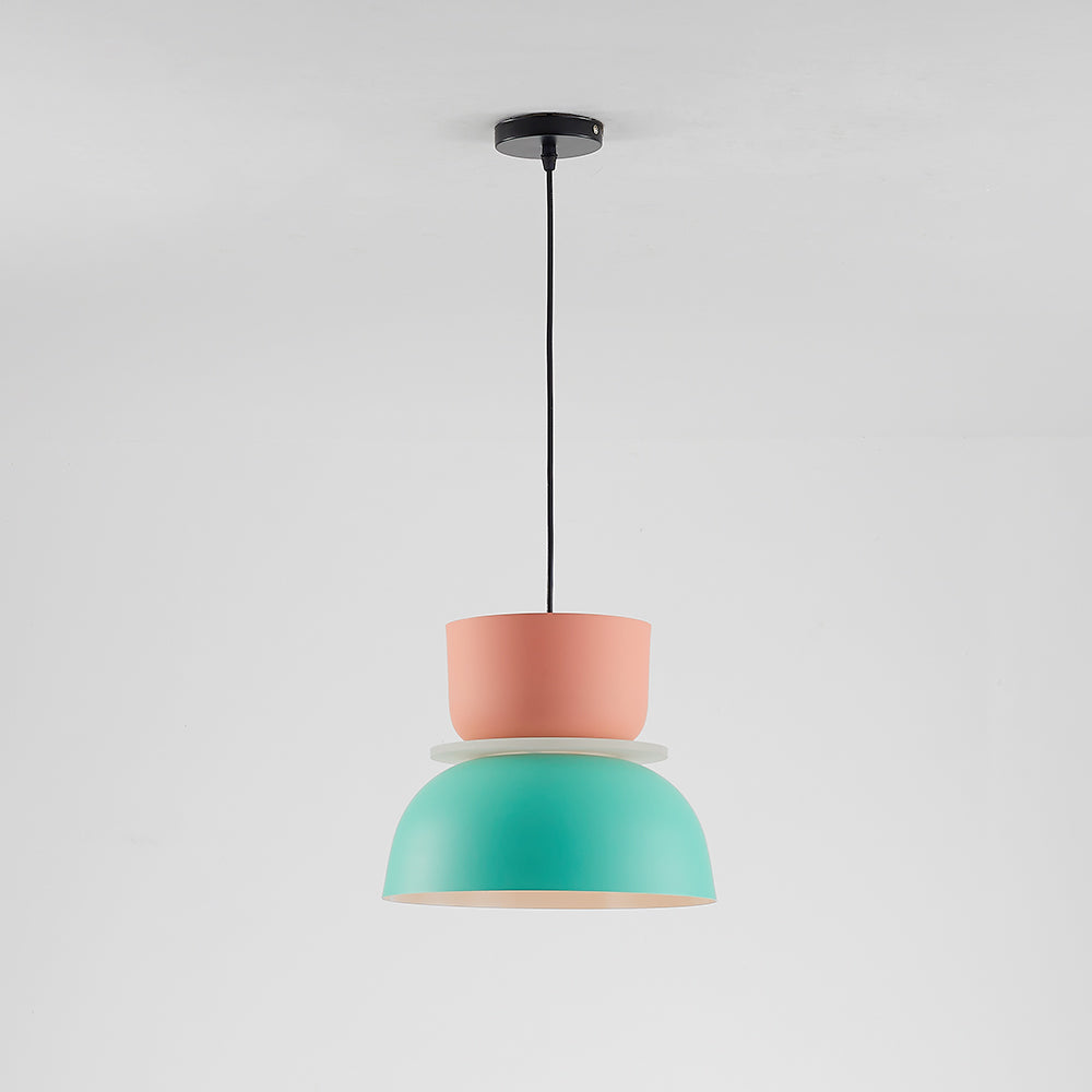 Sareno Suspendue Industrial Contrast Color Island Salon-Cielum