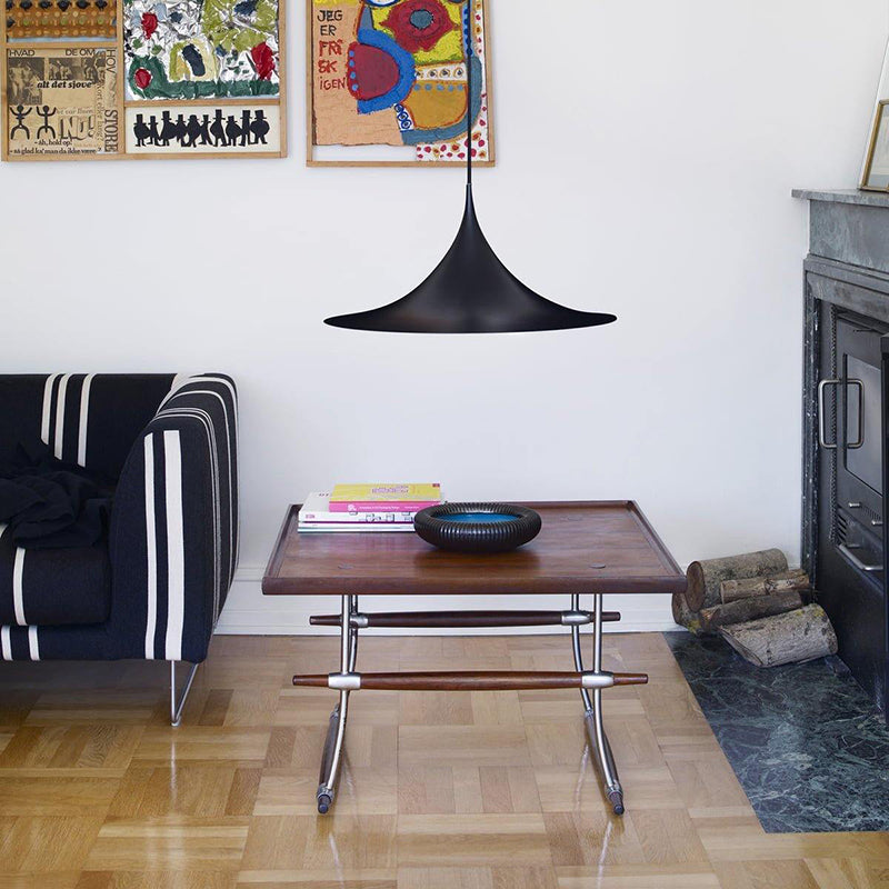 Arisha Suspension Orientable Moderne, Métal, Noir, Salon