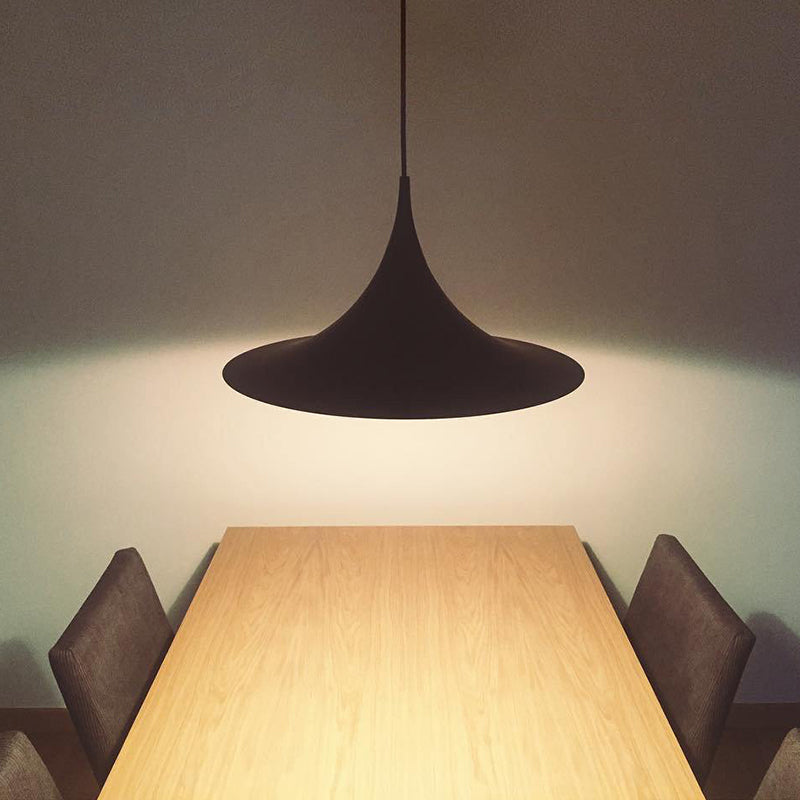 Arisha Suspension Orientable Moderne, Métal, Noir, Salon