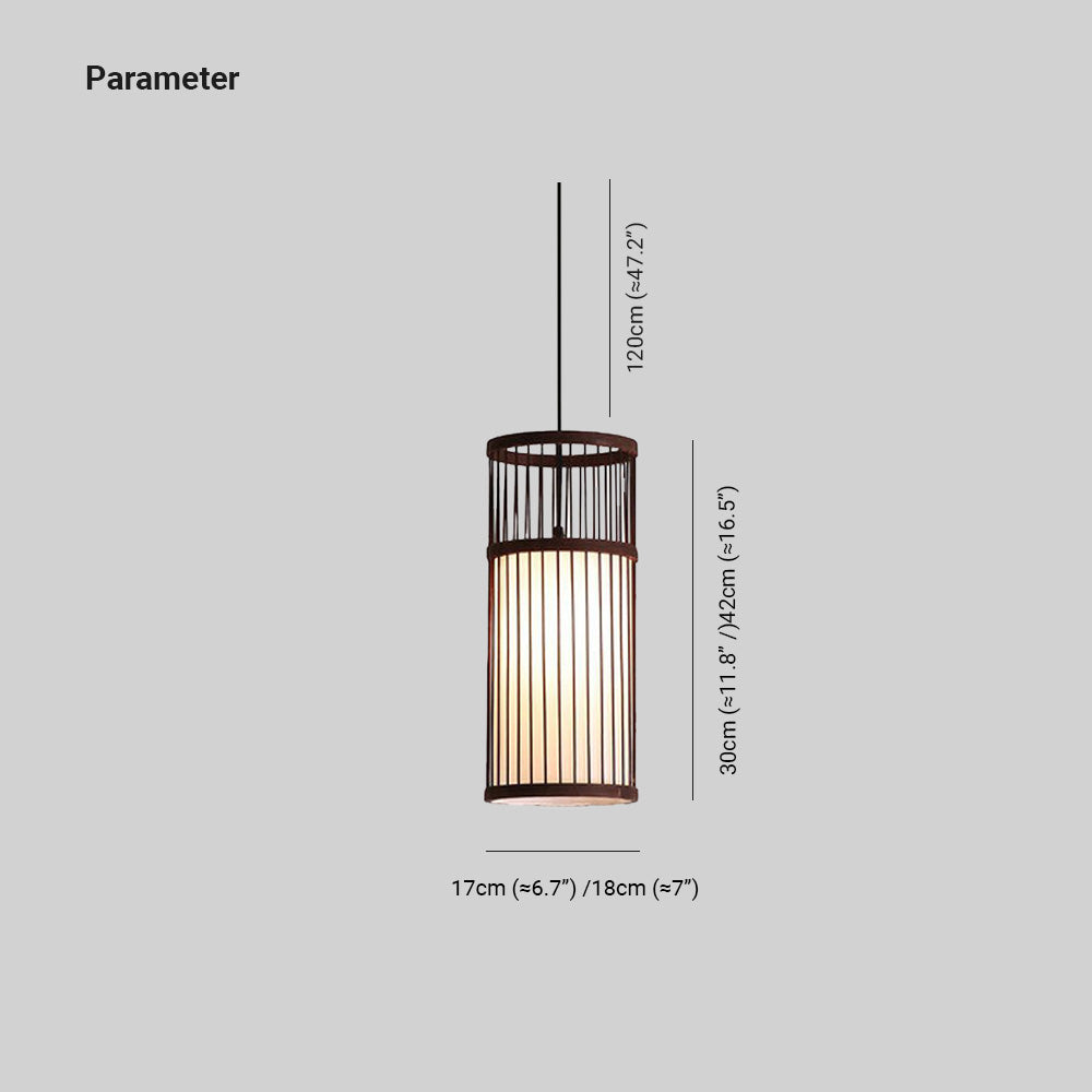 Erel Suspension Cylindre. 2 Couleur. D 17CM/18CM-Cielum