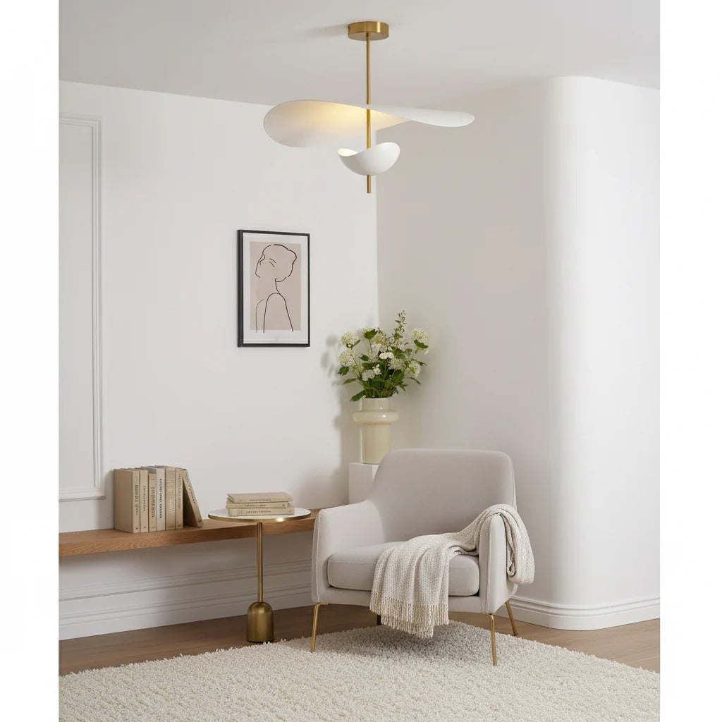 Ravelixx Lampe Suspendue en Métal Flottante Nordic Premium-Cielum
