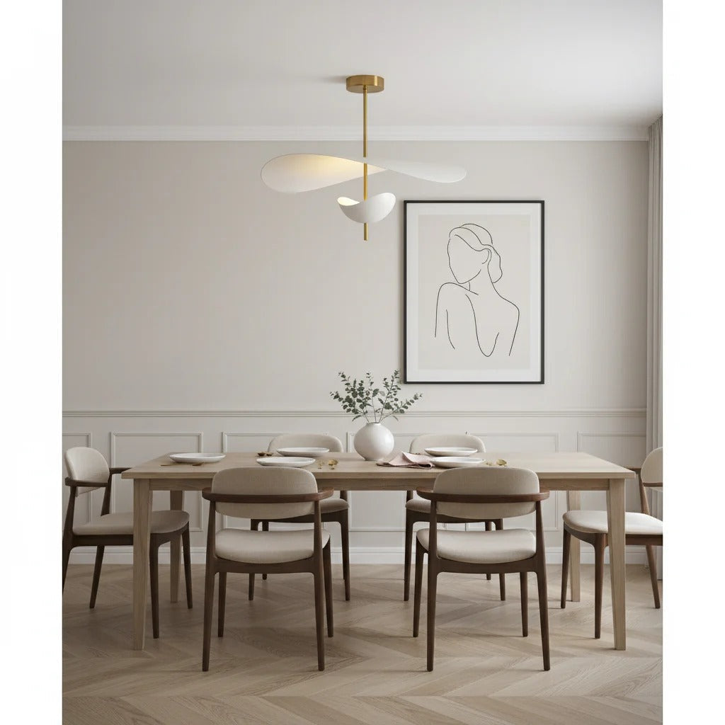 Ravelixx Lampe Suspendue en Métal Flottante Nordic Premium-Cielum