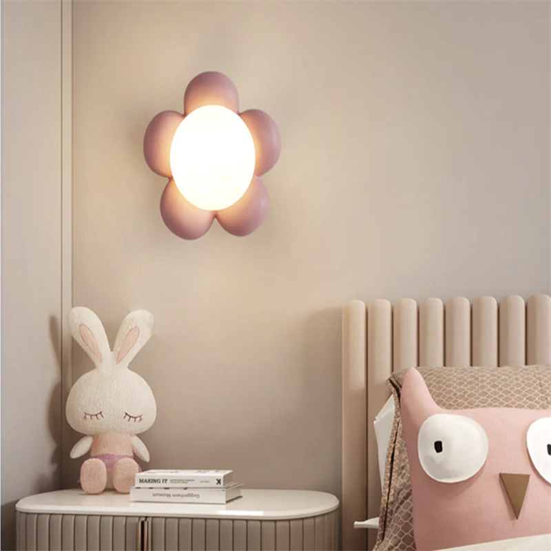 Arisha Moderne Mignon Intérieur Applique Murale Résine Chambre à Coucher